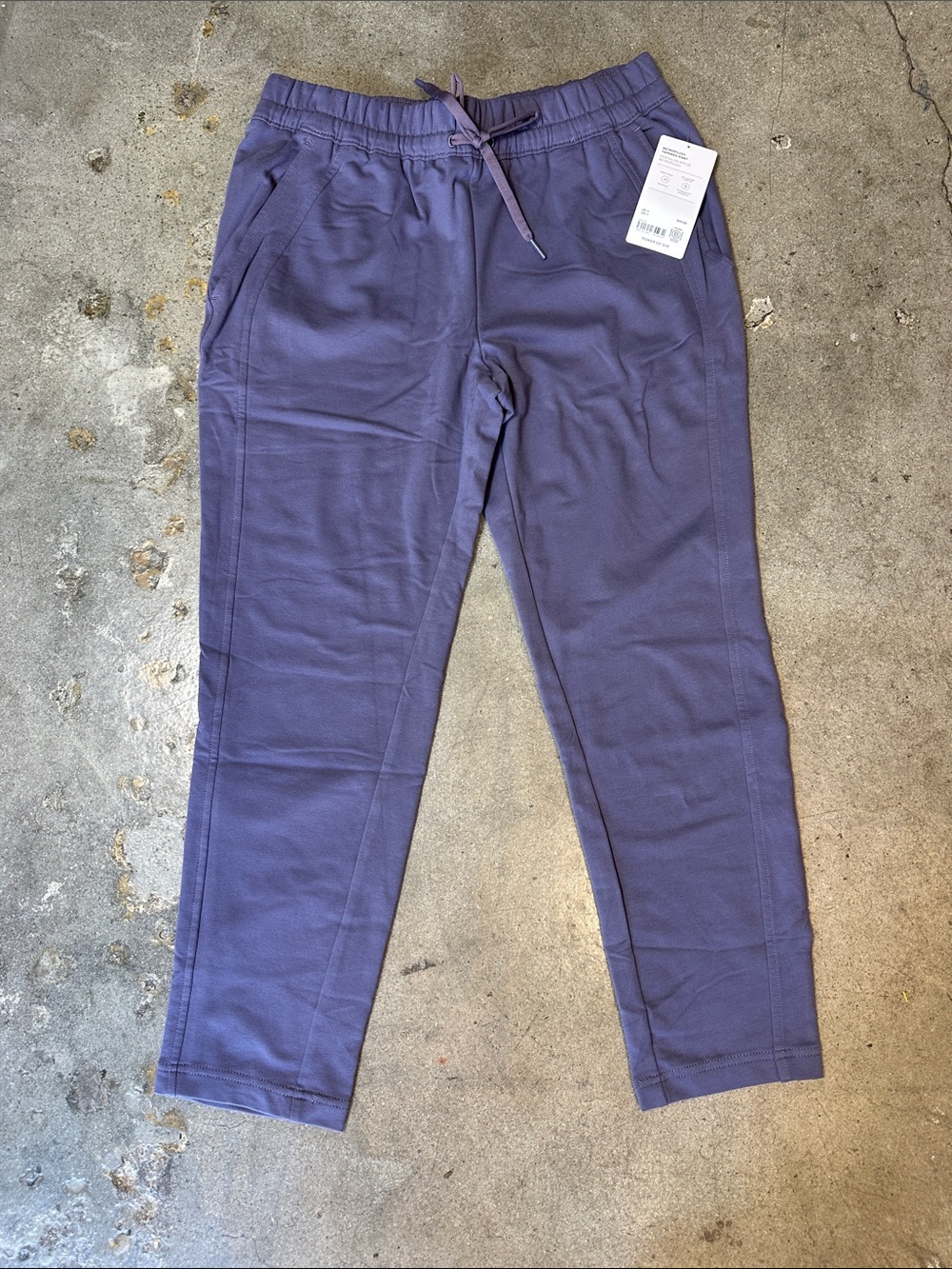 Athleta Lavender Drawstring Track Joggers - Picture 3 of 3